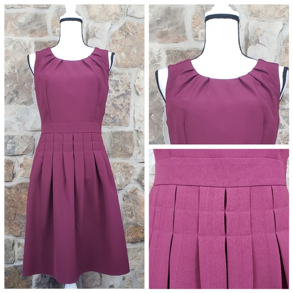 Banana Republic Dresses & Skirts - *NWT Banana Republic 4 Pinch Pleat Fit Flare Dress